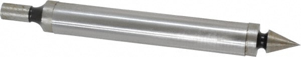 Edge Finder: 0.2" Head Dia, 3/8" Shank Dia, Mechanical