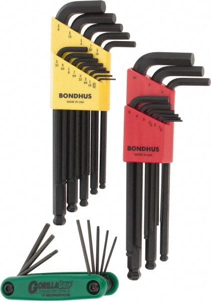 Bondhus 14132 30 Piece Hex Key Set 