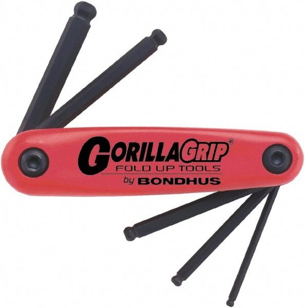 5 Piece Fold-Up Hex Key Set