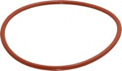 O-Ring: 4-7/8" ID x 5-1/4" OD, 3/16" Thick, Dash 352, Silicone