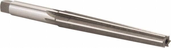 5/16" Small End, 29/64" Large End, 13/32" Shank, 3-3/8" Flute, Brown and Sharpe Taper Reamer #3