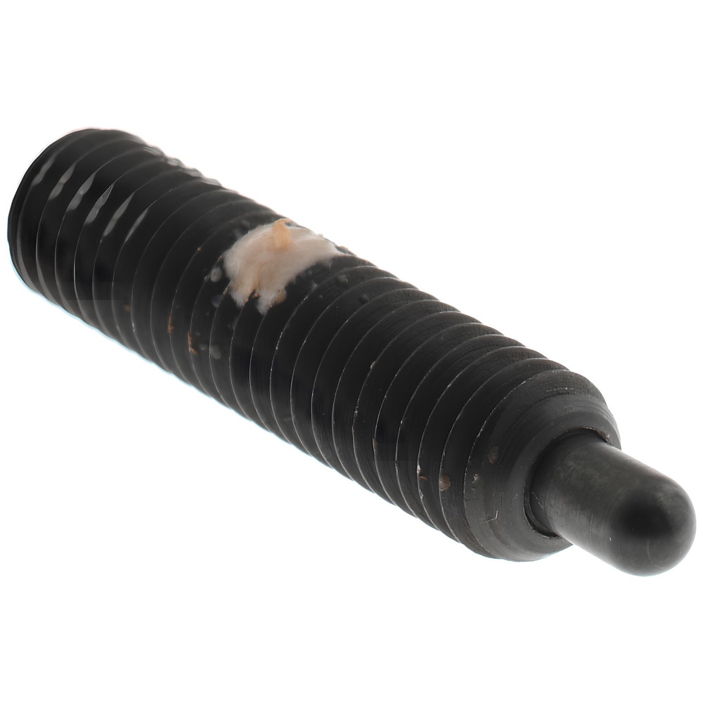 Threaded Spring Plunger: M6 x 1, 25 mm Thread Length, 3.02 mm Dia, 5 mm Projection