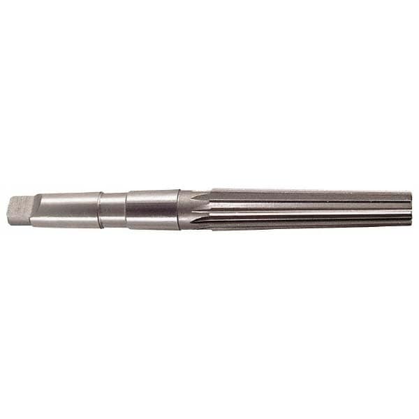 Value Collection ST09MTM5 1.4717" Small End, 1.8005" Large End, 1-1/2" Tapered Shank, 6-1/4" Flute, 5MT Morse Taper Reamer Image