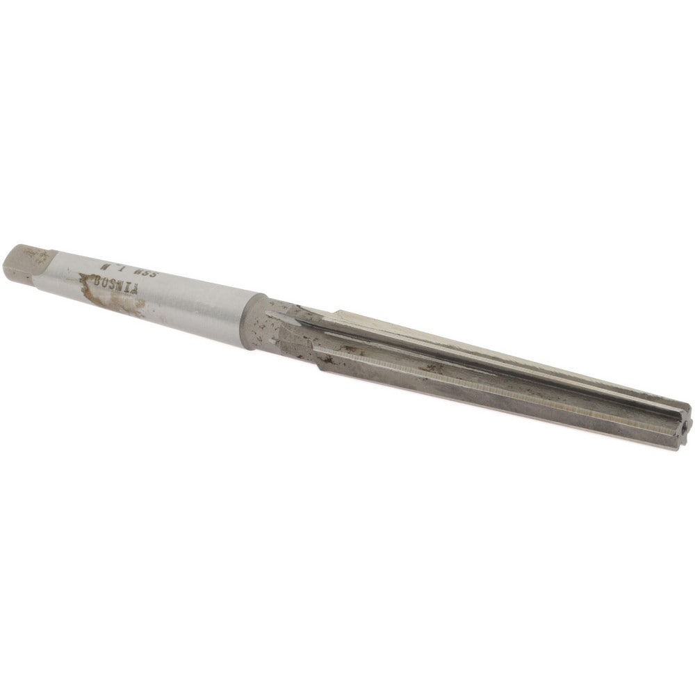 Value Collection ST09MTM1 0.3674" Small End, 0.517" Large End, 7/16" Tapered Shank, 3" Flute, 1MT Morse Taper Reamer Image