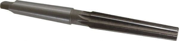 Value Collection ST09MTM2 0.5696" Small End, 0.7441" Large End, 5/8" Tapered Shank, 3-1/2" Flute, 2MT Morse Taper Reamer Image