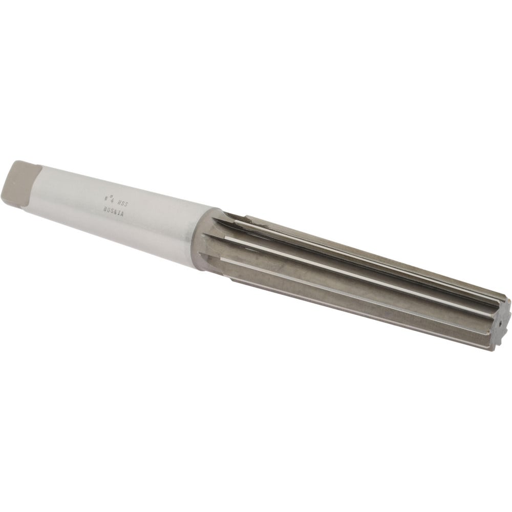 Value Collection ST09MTM4 1.0167" Small End, 1.2893" Large End, 1-1/8" Tapered Shank, 5-1/4" Flute, 4MT Morse Taper Reamer Image