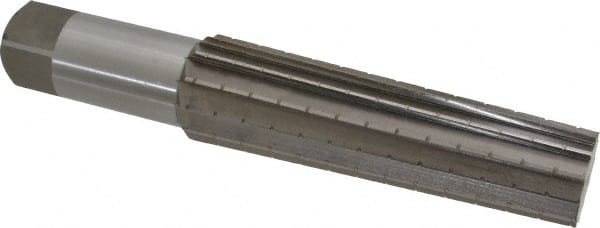 Straight Flute Morse Taper 5 14 Overall Length Titan TR97840 High Speed Steel Taper Shank Reamer 4 Cutting Length 1-15/16 