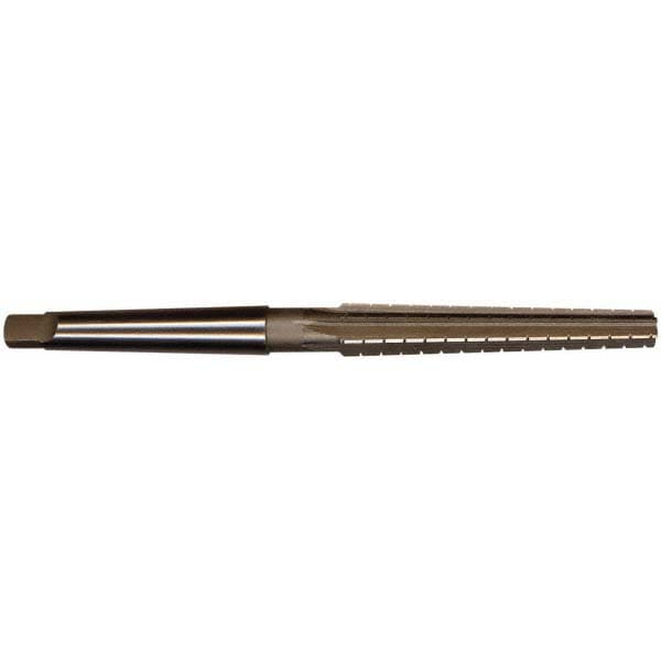 Value Collection ST10MTM1 0.3674" Small End, 0.517" Large End, 7/16" Tapered Shank, 3" Flute, 1MT Morse Taper Reamer Image