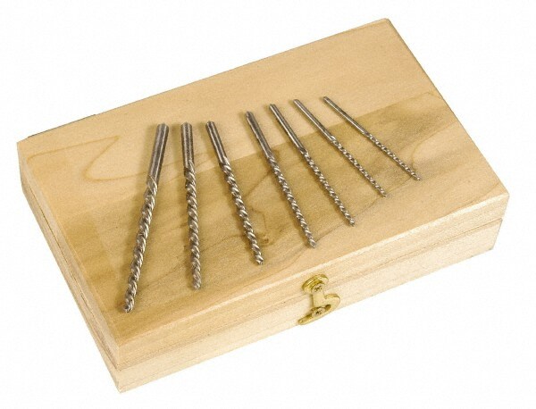#7/0 to #0 Pin, Straight Shank, Taper Pin Reamer Set