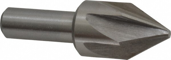 Value Collection SC2060056 7/8" Head Diam, 1/2" Shank Diam, 6 Flute 60° High Speed Steel Countersink Image