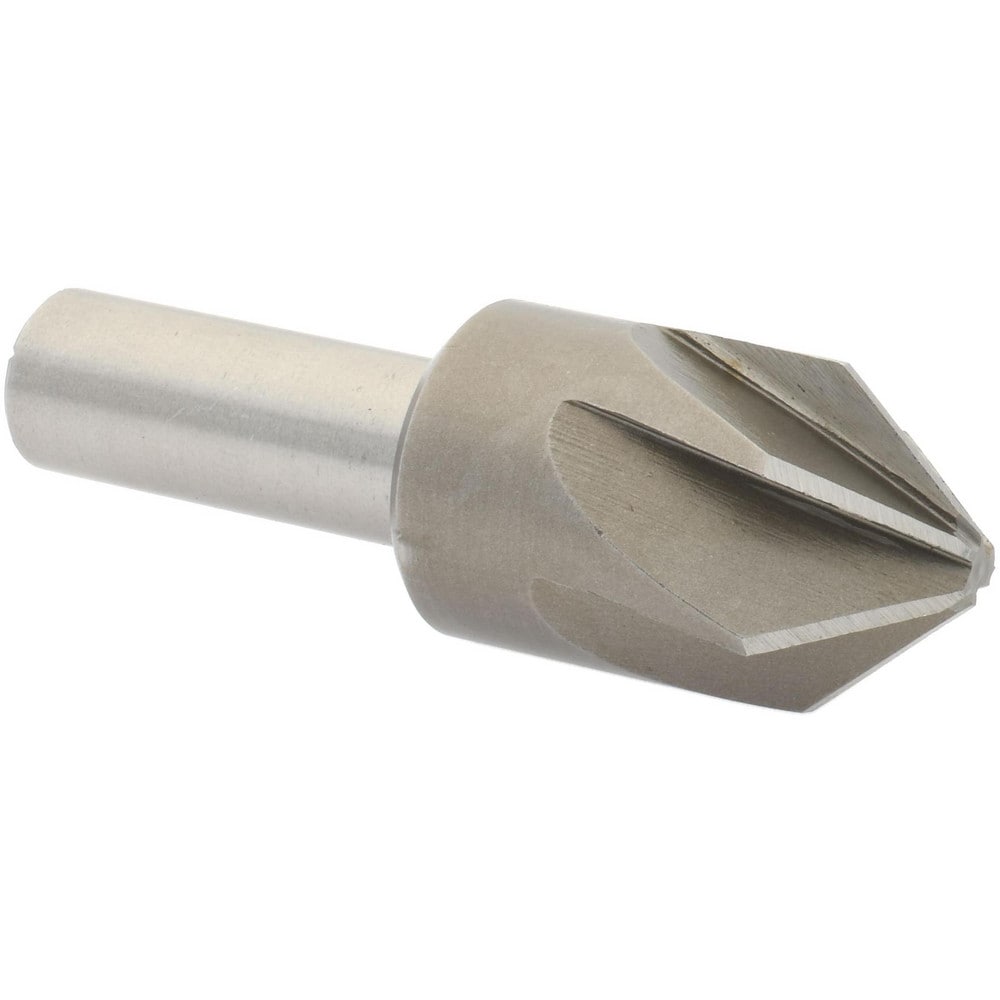 Value Collection SC2082056 7/8" Head Diam, 1/2" Shank Diam, 6 Flute 82° High Speed Steel Countersink Image