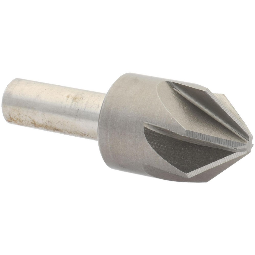 Value Collection SC2082100 1" Head Diam, 1/2" Shank Diam, 6 Flute 82° High Speed Steel Countersink Image