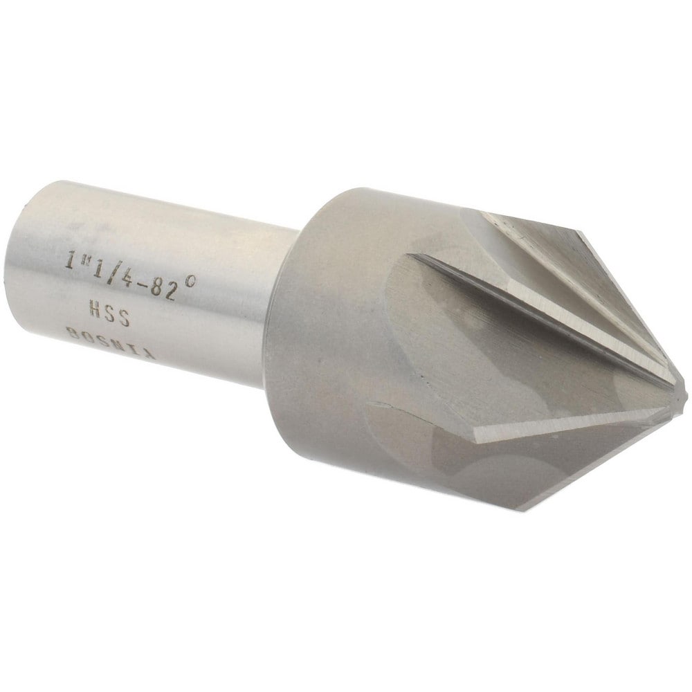 Value Collection SC2082116 1-1/4" Head Diam, 3/4" Shank Diam, 6 Flute 82° High Speed Steel Countersink Image