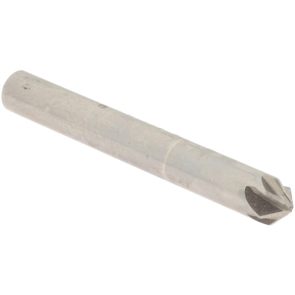 Countersink: 90 deg Included Angle, 6 Flute, High-Speed Steel, Right Hand