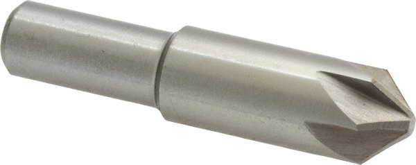 Value Collection SC2090040 5/8" Head Diam, 1/2" Shank Diam, 6 Flute 90° High Speed Steel Countersink Image