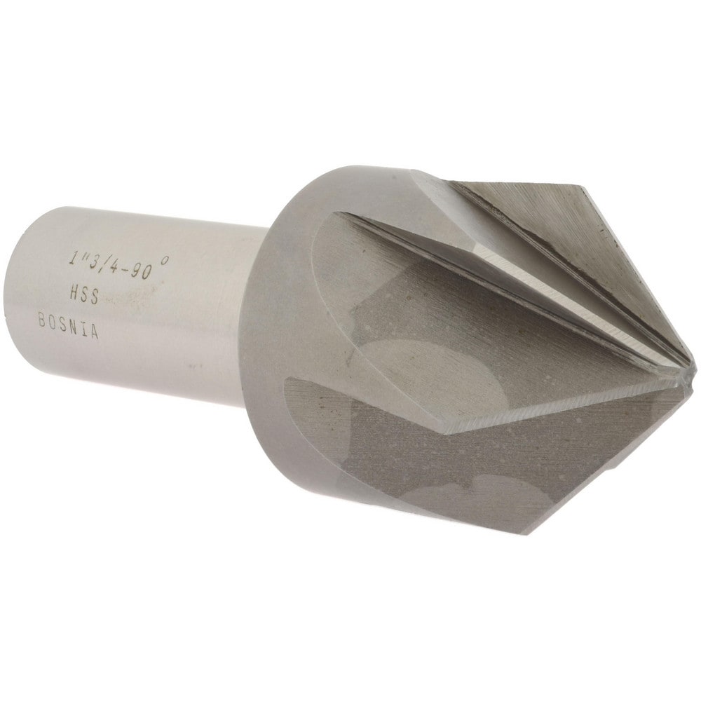 Value Collection SC2090148 1-3/4" Head Diam, 1" Shank Diam, 6 Flute 90° High Speed Steel Countersink Image