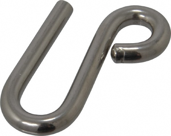 13/32" Opening, 316 Stainless Steel Electropolished S-Hook