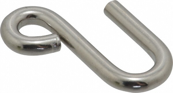 13/32" Opening, 316 Stainless Steel Electropolished S-Hook