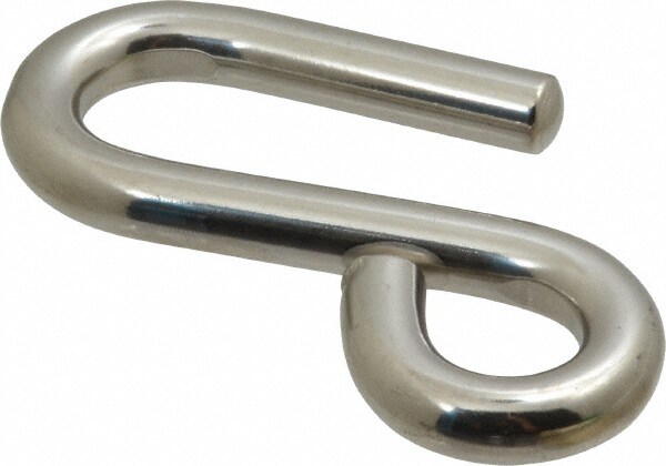 19/32" Opening, 316 Stainless Steel Electropolished S-Hook