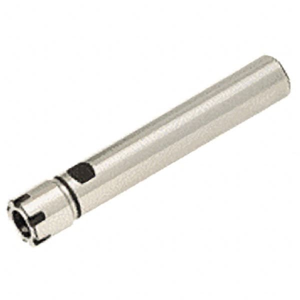 Collet Chuck: 0.022 to 0.278" Capacity, ER Collet, Straight Shank