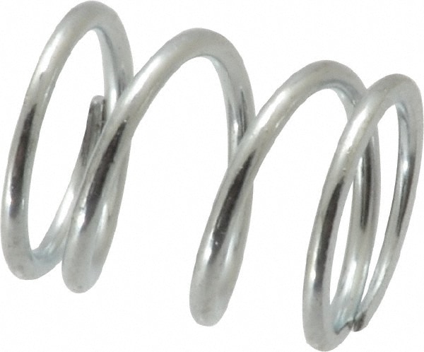 Compression Spring: 0.42" OD, 0.5" Free Length