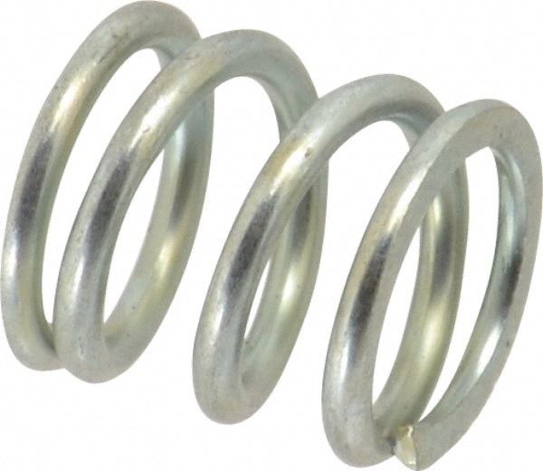 Precision Compression Spring: 0.48" OD, 0.5" Free Length