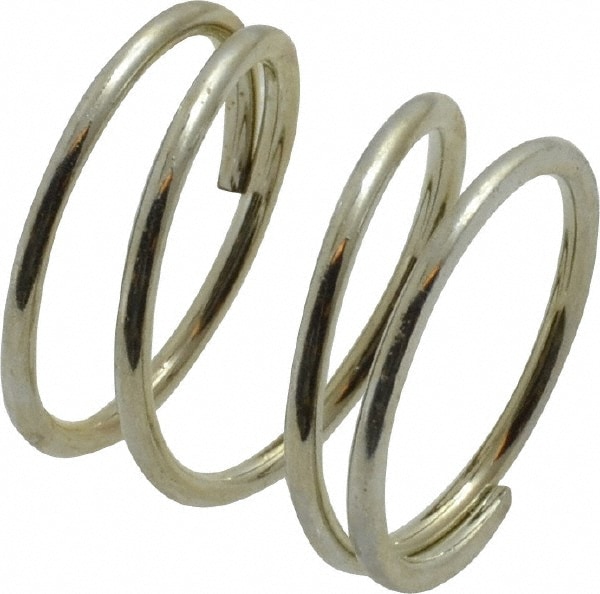 Compression Spring: 0.6" OD, 0.5" Free Length