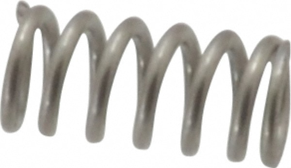 Precision Compression Spring: 0.12" OD, 0.25" Free Length