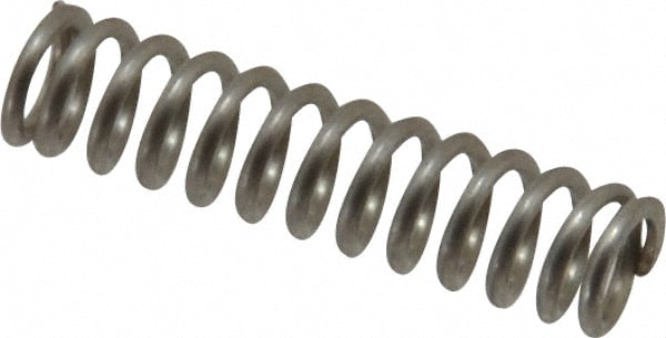 Precision Compression Spring: 0.12" OD, 0.5" Free Length