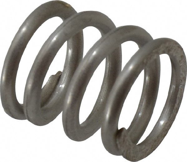 Precision Compression Spring: 0.48" OD, 0.5" Free Length