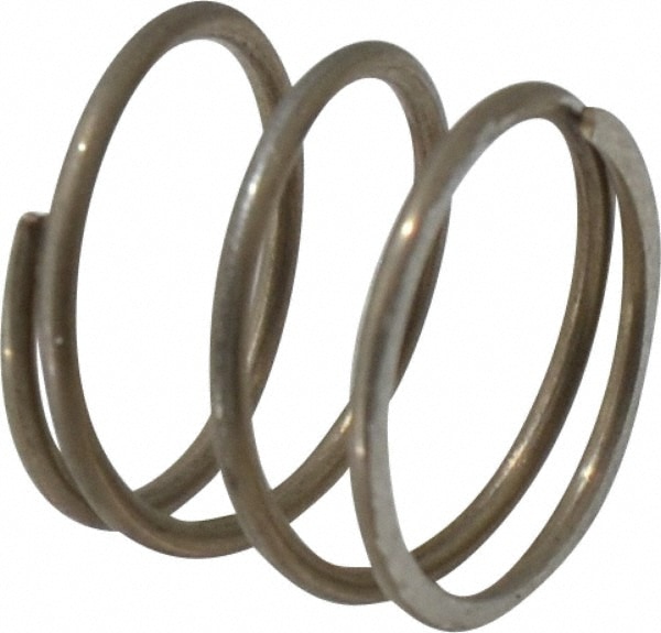 Precision Compression Spring: 0.6" OD, 0.5" Free Length