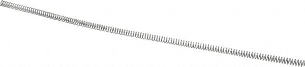 Cut-to-Length Compression Spring: 0.25" OD, 12" Free Length