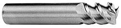 Accupro 12176723 Square End Mill: 1 Dia, 1-5/8 LOC, 1 Shank Dia, 4 OAL, 3 Flutes, Solid Carbide Image