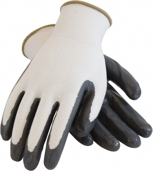 PRO-SAFE - Disposable Gloves: Size Medium, 5.00 mil, Nitrile, Industrial  Grade, Unpowdered - 02040210 - MSC Industrial Supply