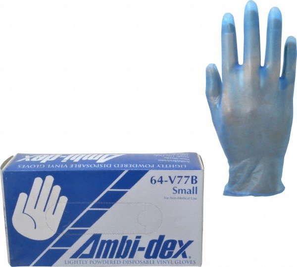 PROSAFE Size S, 5 mil, Industrial Grade, Powdered Vinyl Disposable