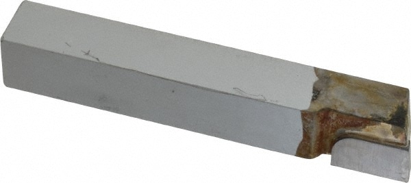 Single Point Tool Bit: 5/8'' Shank Width, 5/8'' Shank Height, K68 Solid Carbide Tipped, LH, AL, Square Shoulder Turning