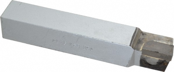 Single Point Tool Bit: 1'' Shank Width, 1'' Shank Height, K68 Solid Carbide Tipped, LH, AL, Square Shoulder Turning