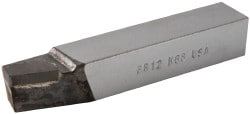 Made in USA 47021 Single Point Tool Bit: 3/4 Shank Width, 3/4 Shank Height, K68 Solid Carbide Tipped, RH, BR, Lead Angle Turning Image