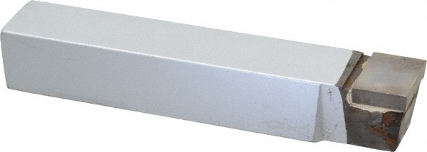 Made in USA 47035 Single Point Tool Bit: 1 Shank Width, 1 Shank Height, K68 Solid Carbide Tipped, Neutral, C, Square Nose Image