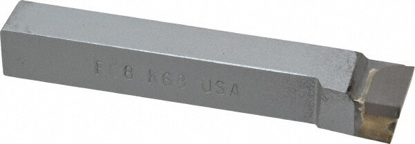 Made in USA 47067 Single Point Tool Bit: 1/2 Shank Width, 1/2 Shank Height, K68 Solid Carbide Tipped, LH, FL, Offset End Cutting Image