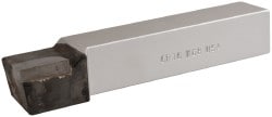 Made in USA 47074 Single Point Tool Bit: 1 Shank Width, 1 Shank Height, K68 Solid Carbide Tipped, RH, GR, Offset End Cutting Image