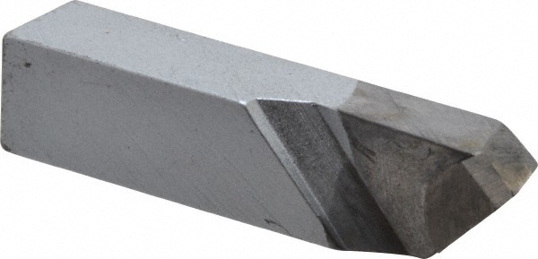 Single Point Tool Bit: 3/8'' Shank Width, 3/8'' Shank Height, K68 Solid Carbide Tipped, Neutral, TSE, Square Shank Boring