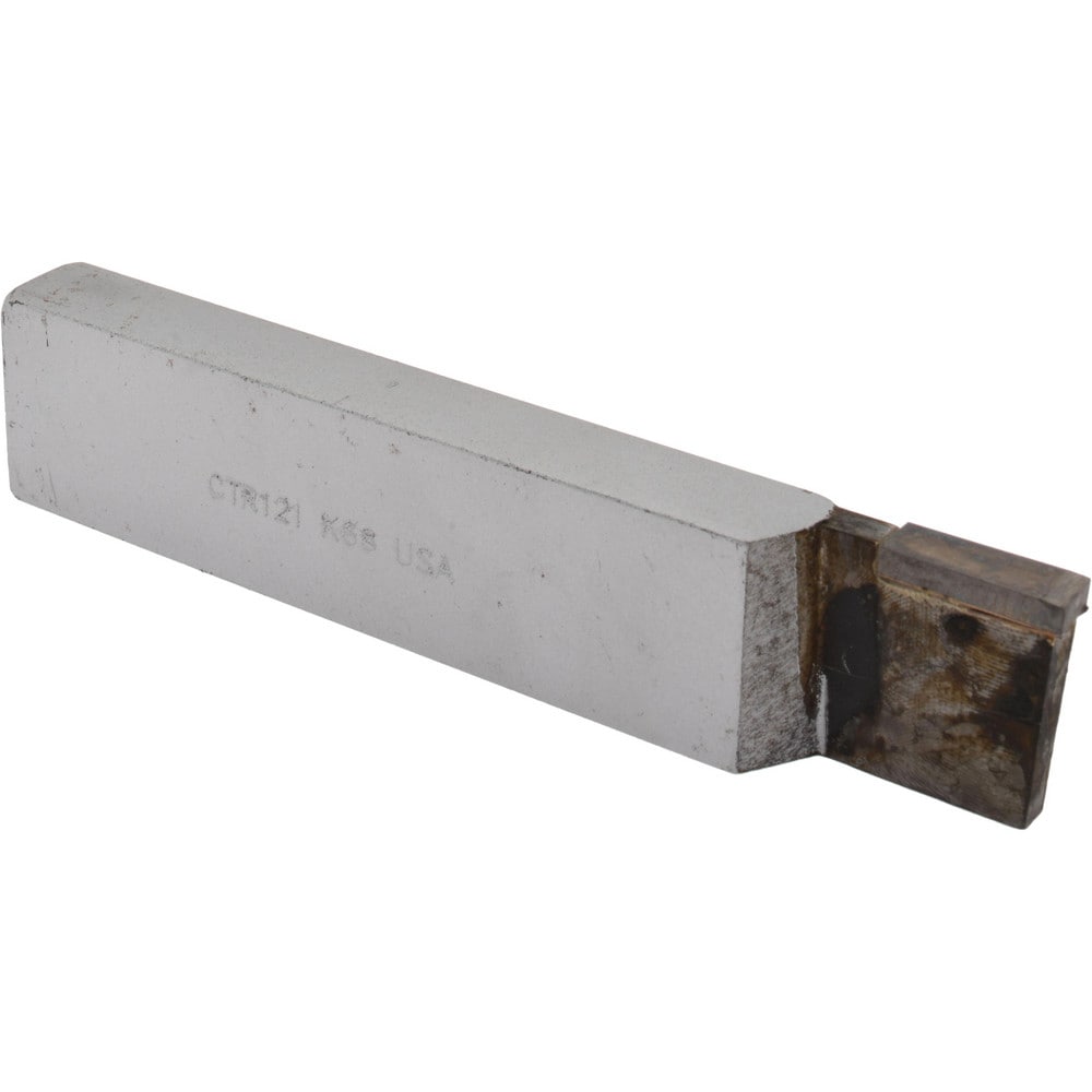 Single-Point Tool Bit: CTR, Cut-Off & Grooving, 1/2 x 1" Shank