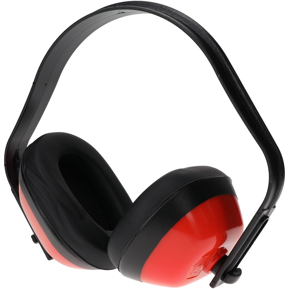 Earmuffs: 15 dB NRR Behind the Neck, 15 dB NRR Under the Chin, Leather Cushion