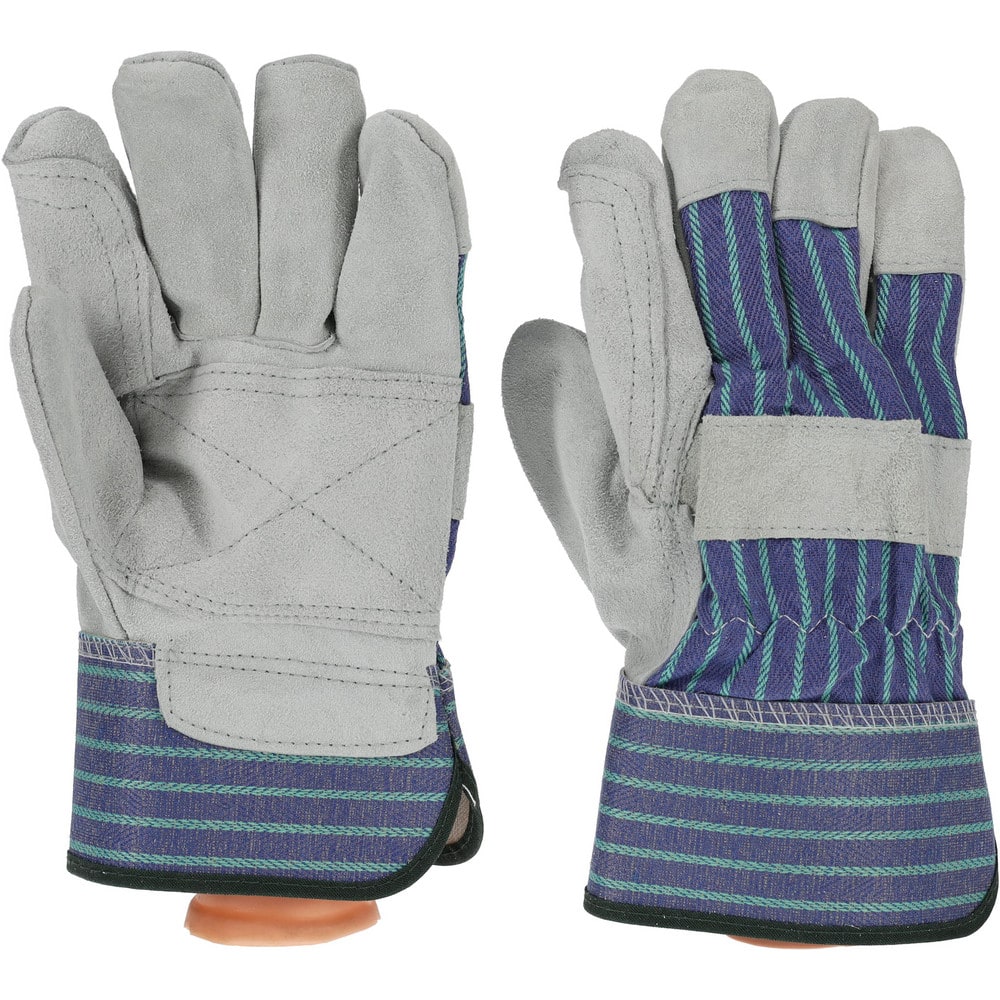 Gloves: Size M, Cotton-Lined, Cowhide