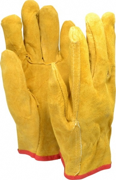 Work Gloves: Size Small, NotLined, Pigskin Leather, General Purpose