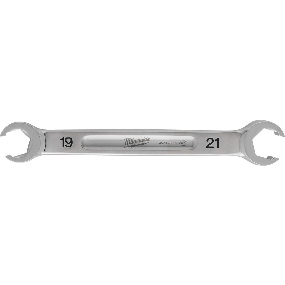 Flare Nut Wrenches: Wrench Type: Open End; Head Type: Straight; Double/Single End: Double