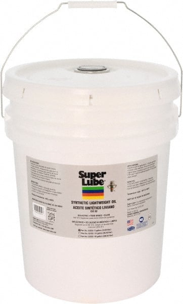 Super Lube 52050 Synthetic Oil, ISO 68, 5 gal, Pail