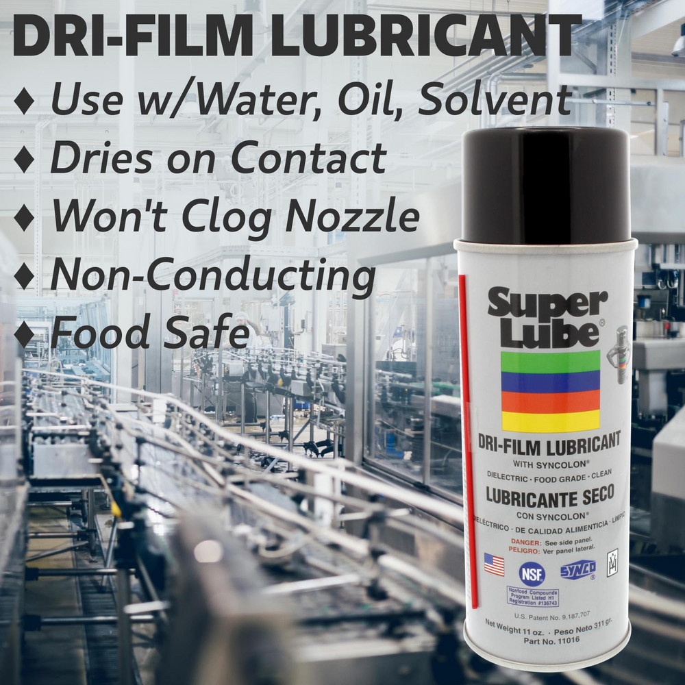 ブレイディ Super Lube - Lubricant: 11 oz Aerosol Can, Dry Film | MSC Direct