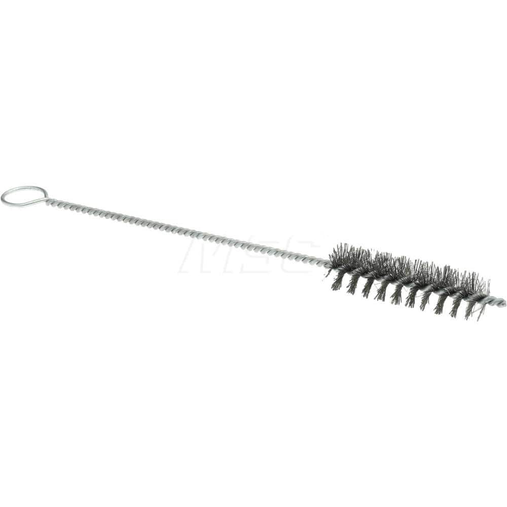 2-1/2" Long x 3/4" Diam Steel Twisted Wire Bristle Brush